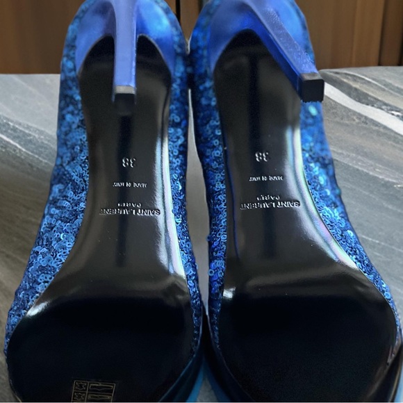 SAINT LAURENT SEQUINED PUMPS NWT, Reasonable offers welcome - Picture 12 of 12